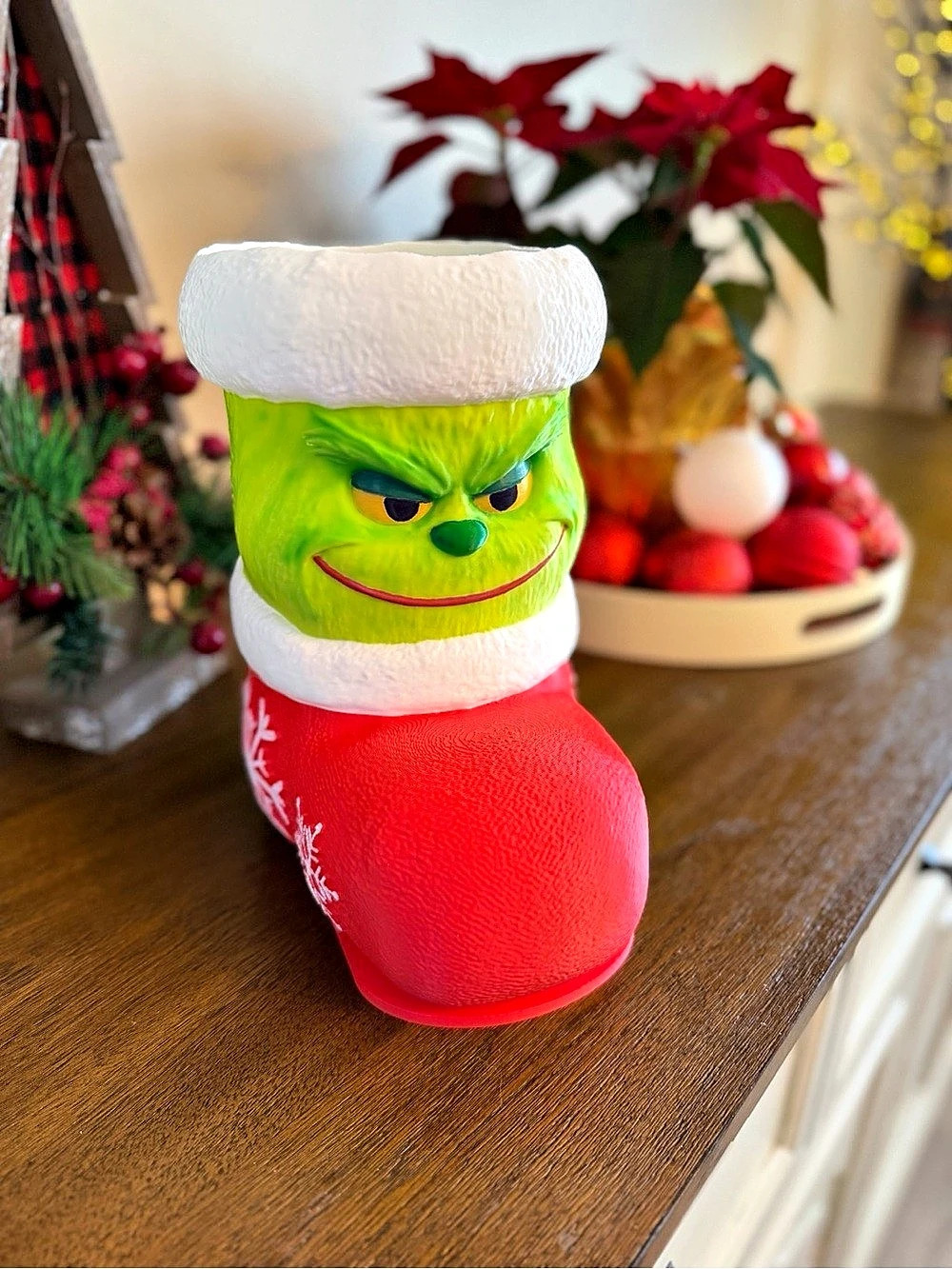 Grinch Christmas stocking